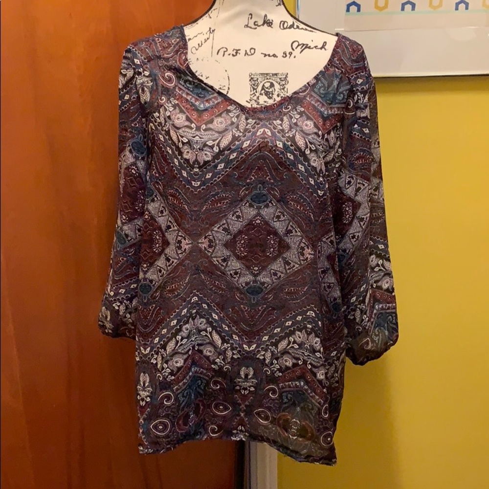 Sheer top